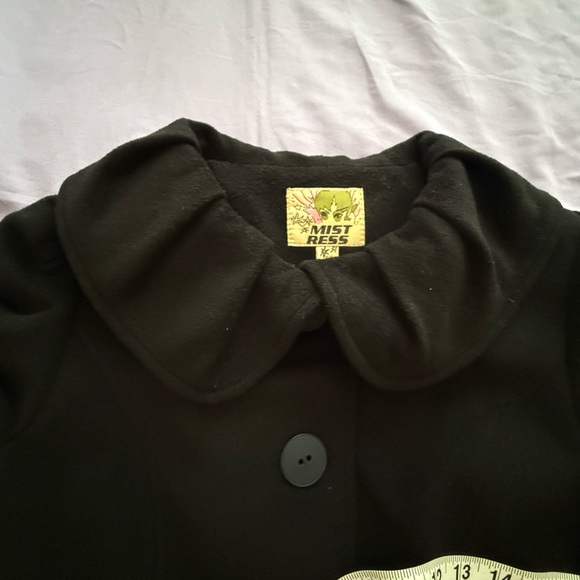 MIST RESS Black Coat - Picture 4 of 7